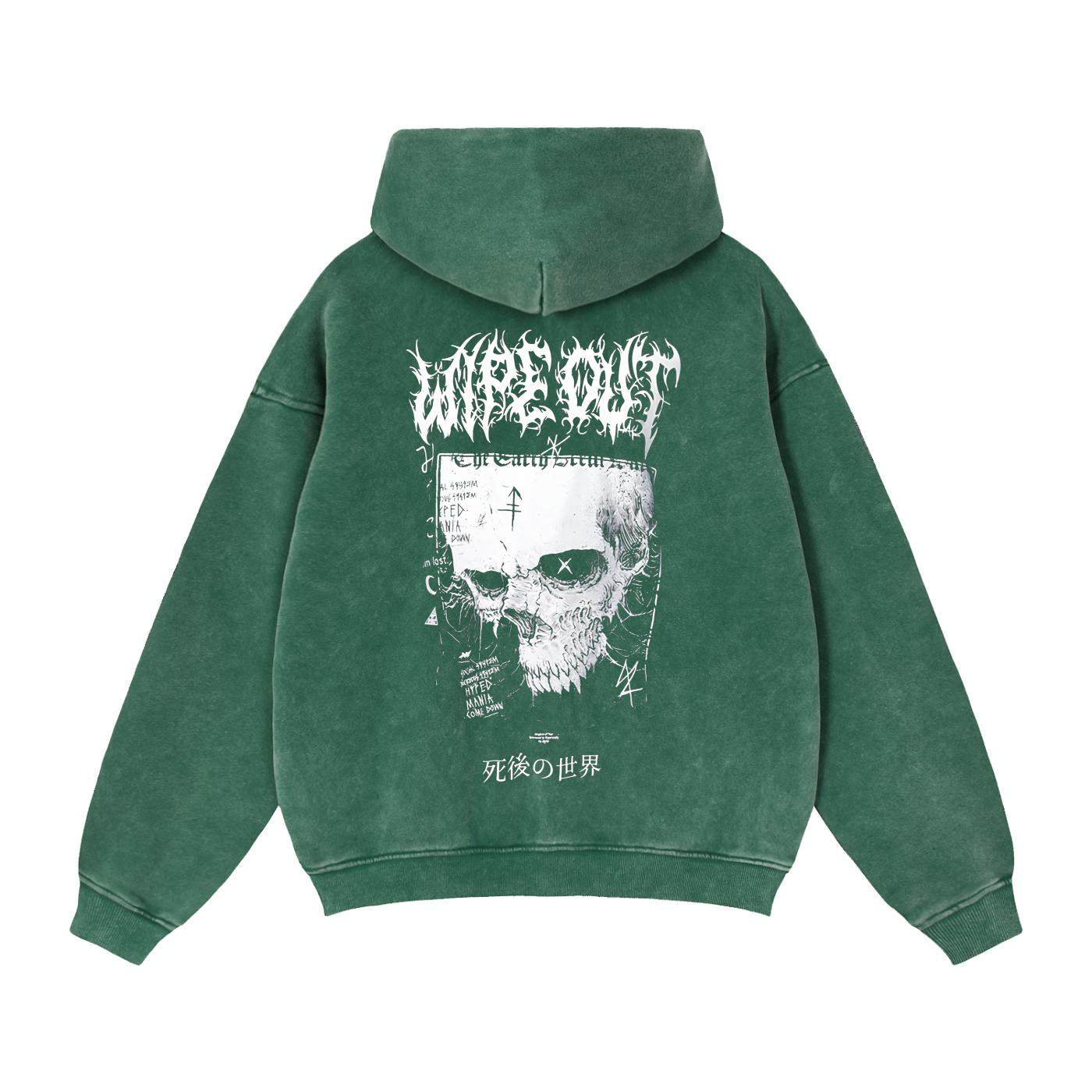 Zip-Through Boxy Fleece Hoodie