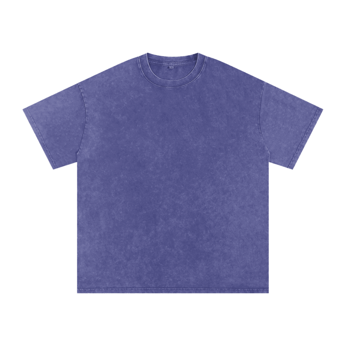 Snow Washed Oversized Cotton Men's T-Shirt