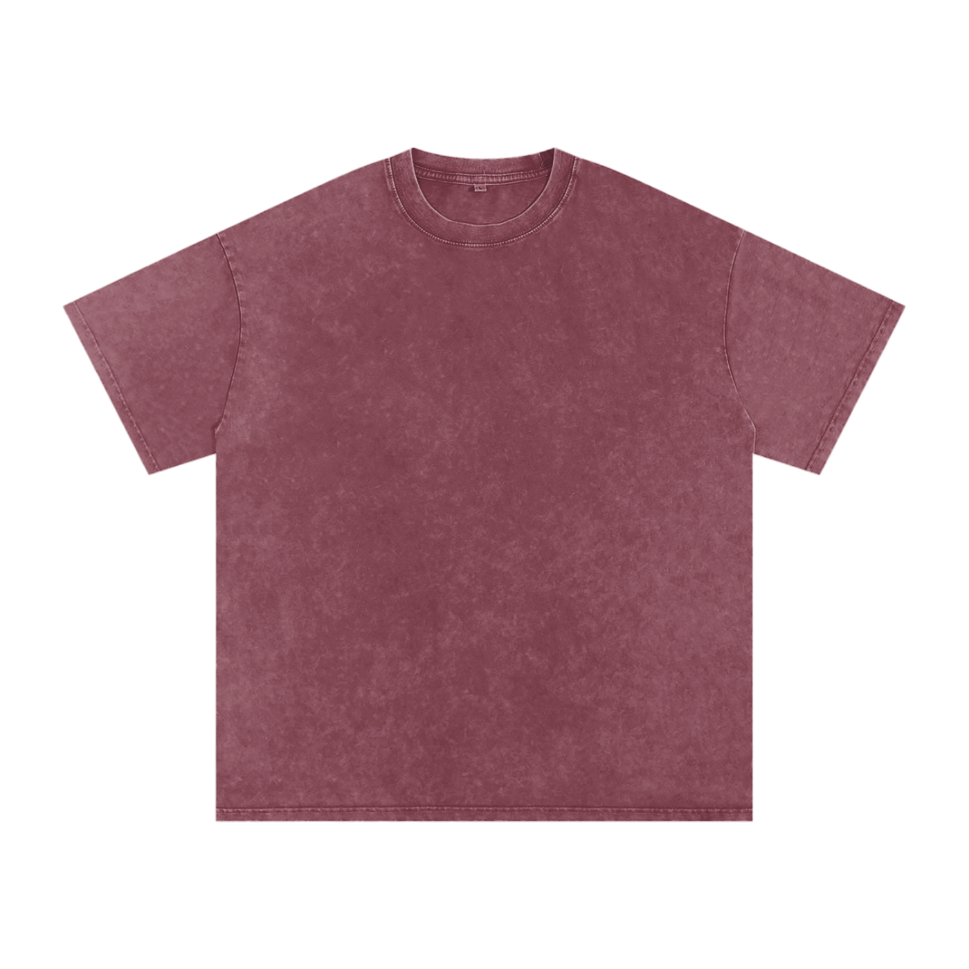 Snow Washed Oversized Cotton Men's T-Shirt