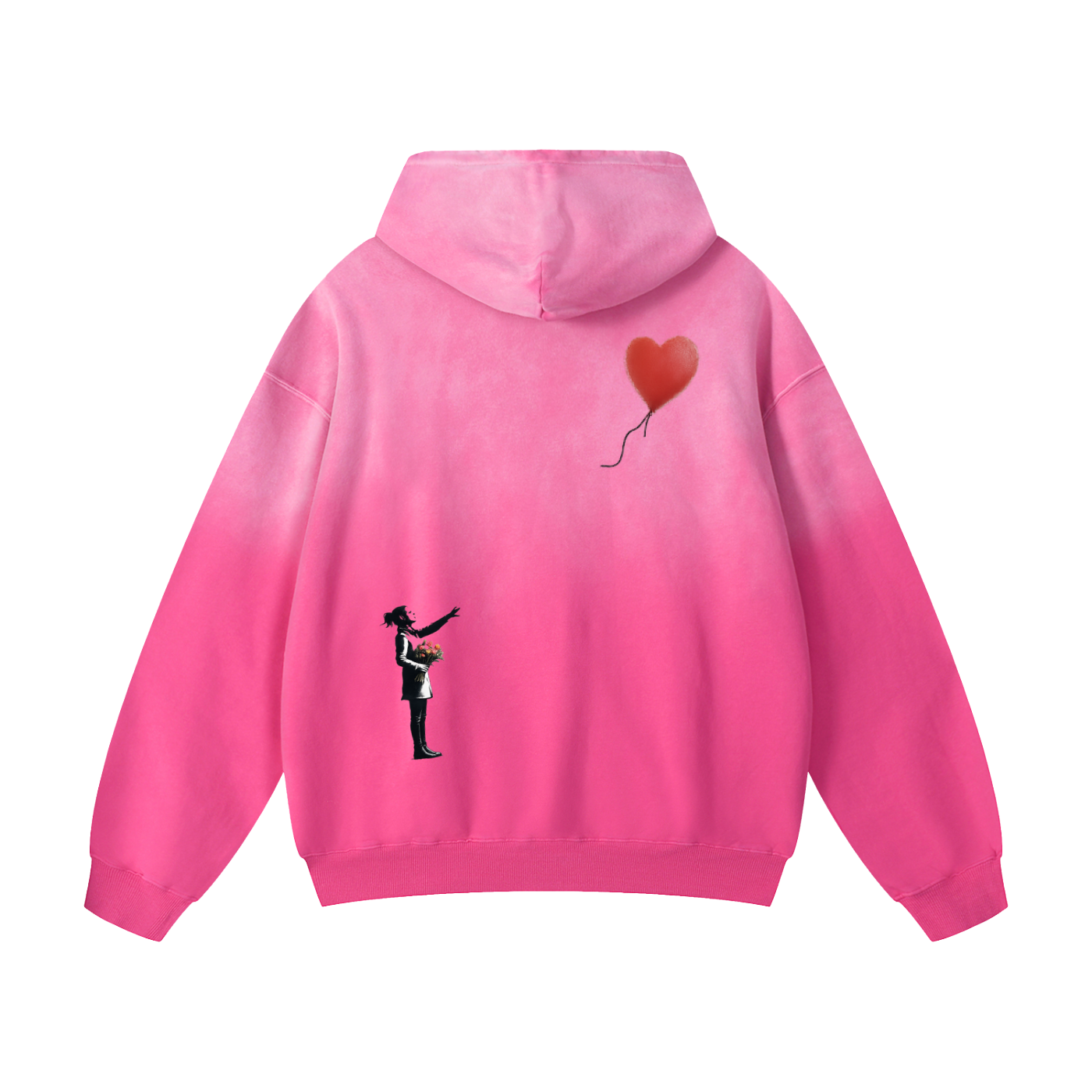Woman's Heavyweight Sunfade Oversized Hoodie