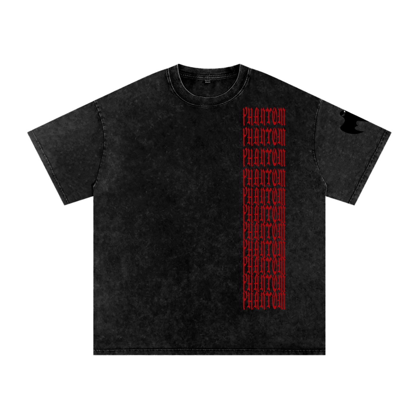PHANTOM Washed Oversized Cotton T-Shirt