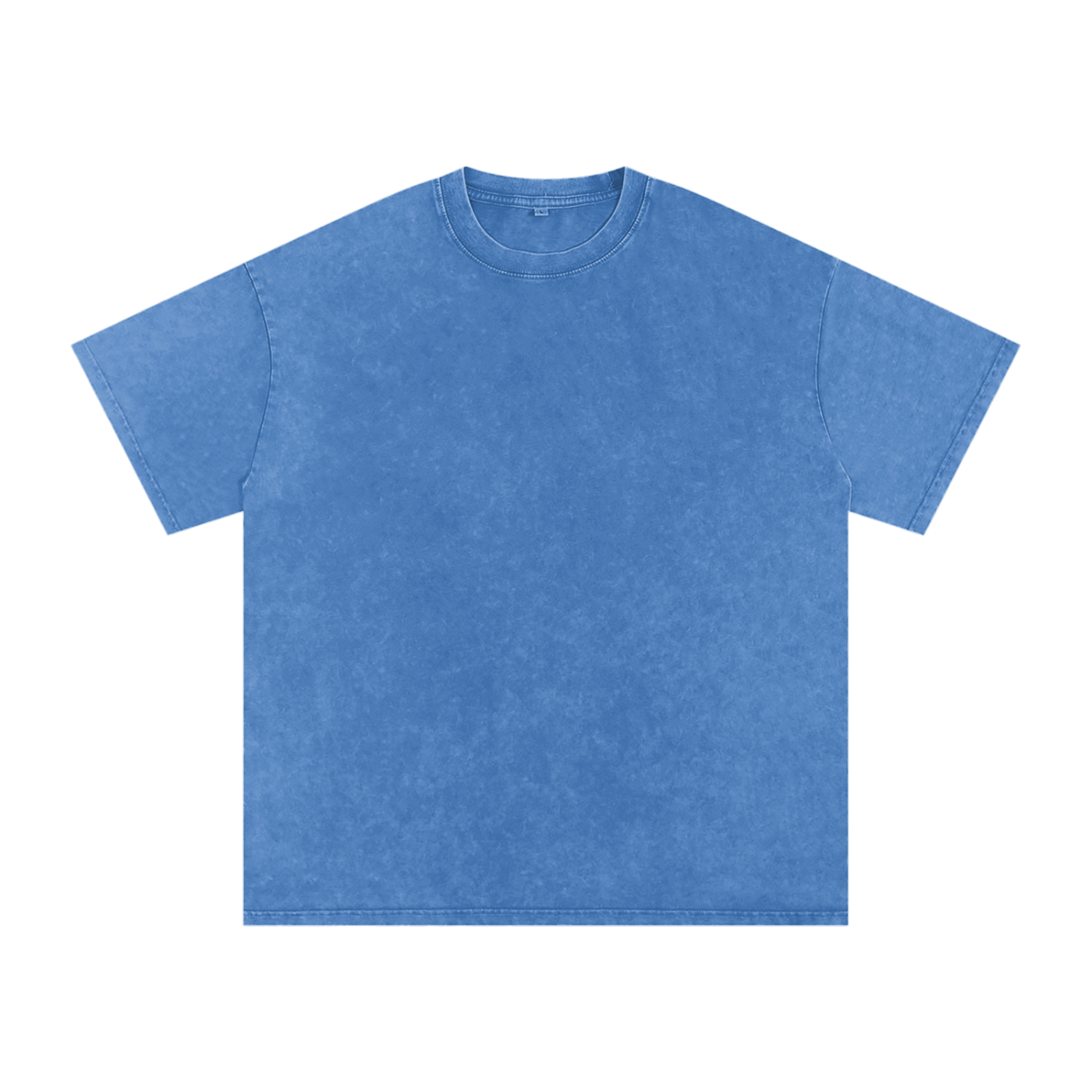 Snow Washed Oversized Cotton Men's T-Shirt