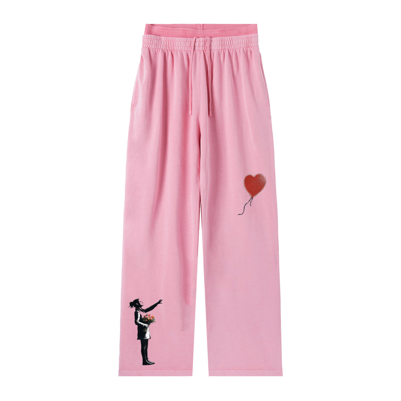 Woman's Vintage Washed Waist Pants