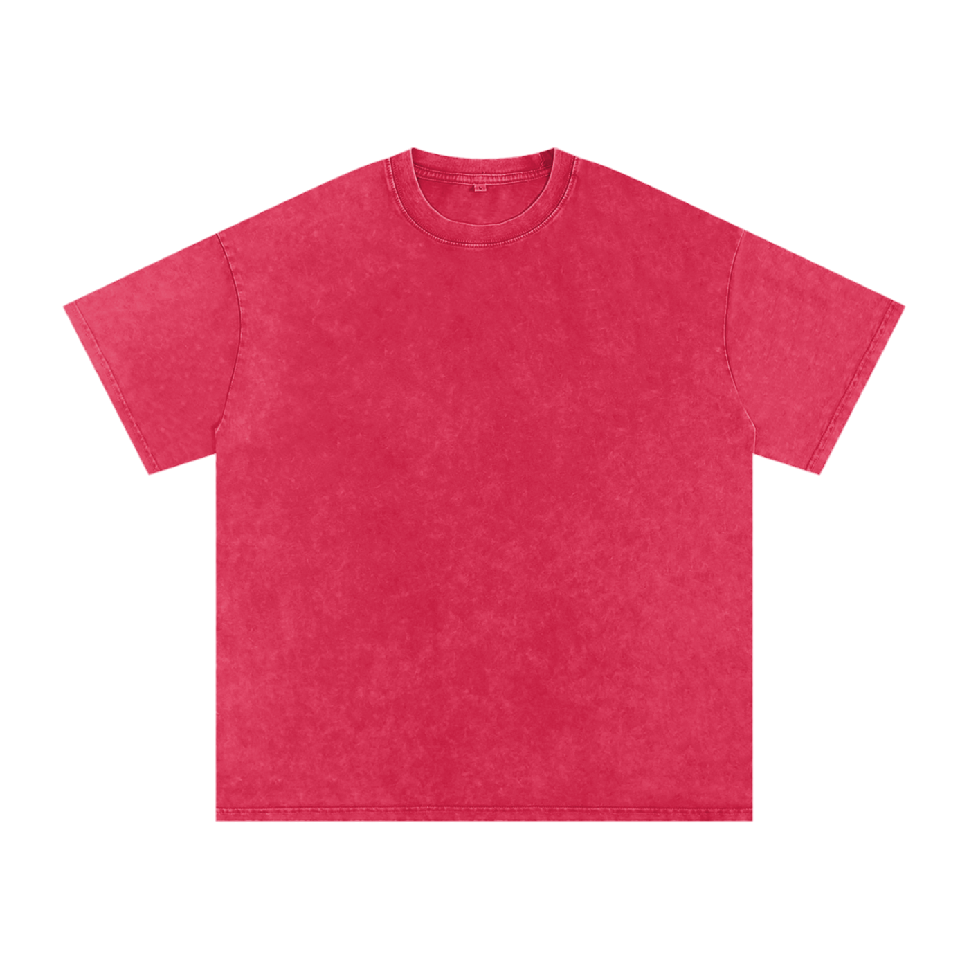Snow Washed Oversized Cotton Men's T-Shirt