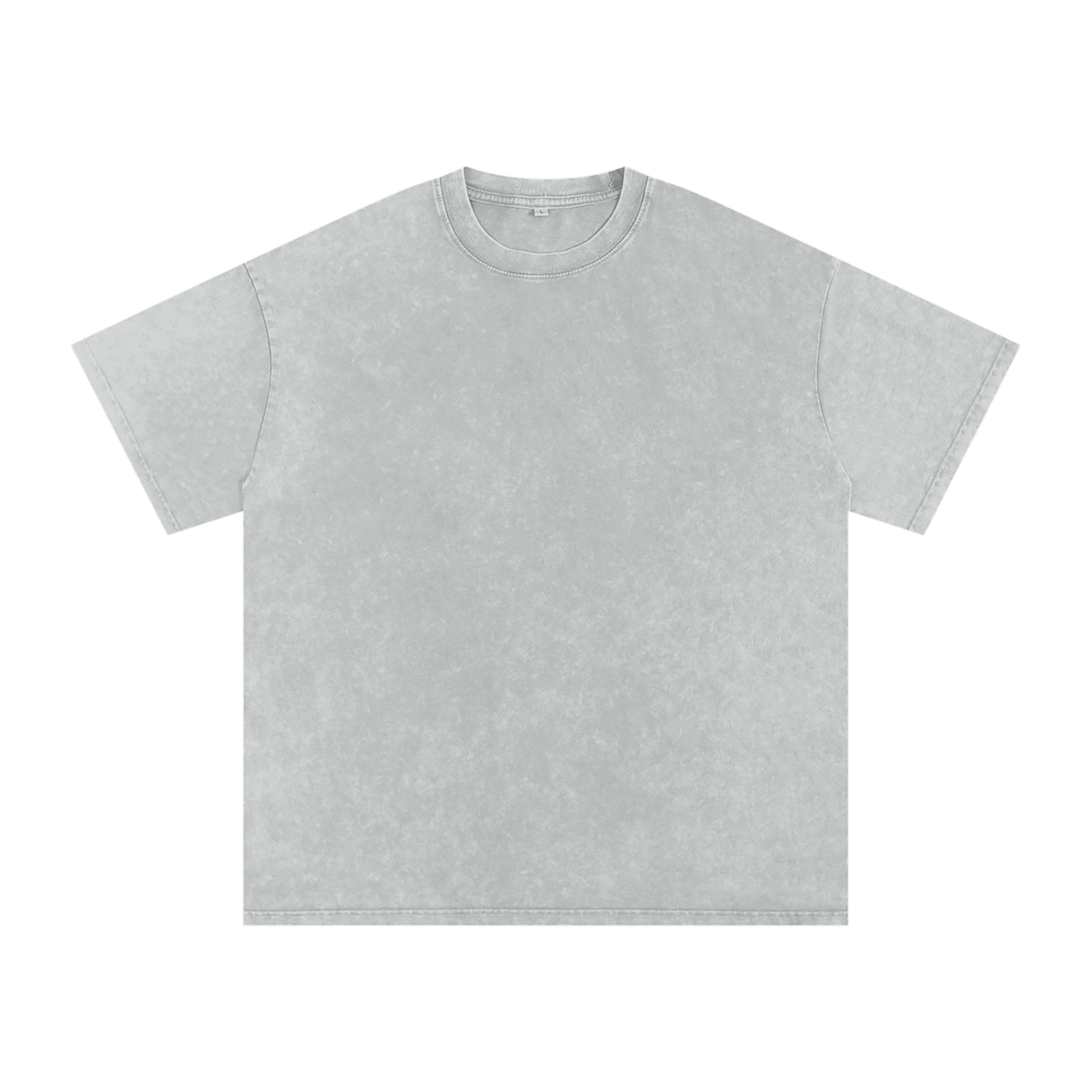 Snow Washed Oversized Cotton Men's T-Shirt