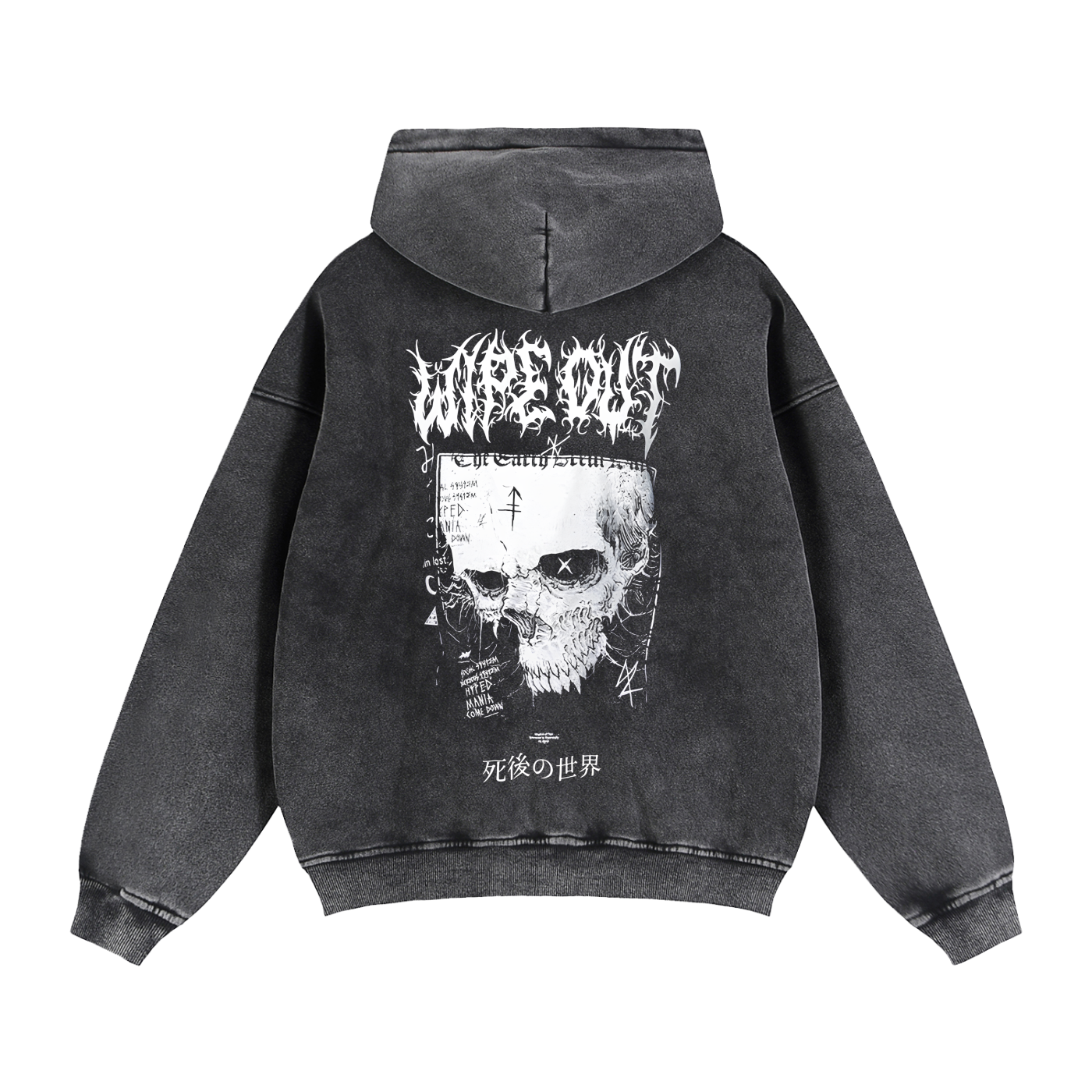 Zip-Through Boxy Fleece Hoodie